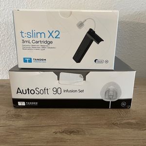 NEW/SEALED AutoSoft90 & t:slimx2 3mL  (10 Sets)